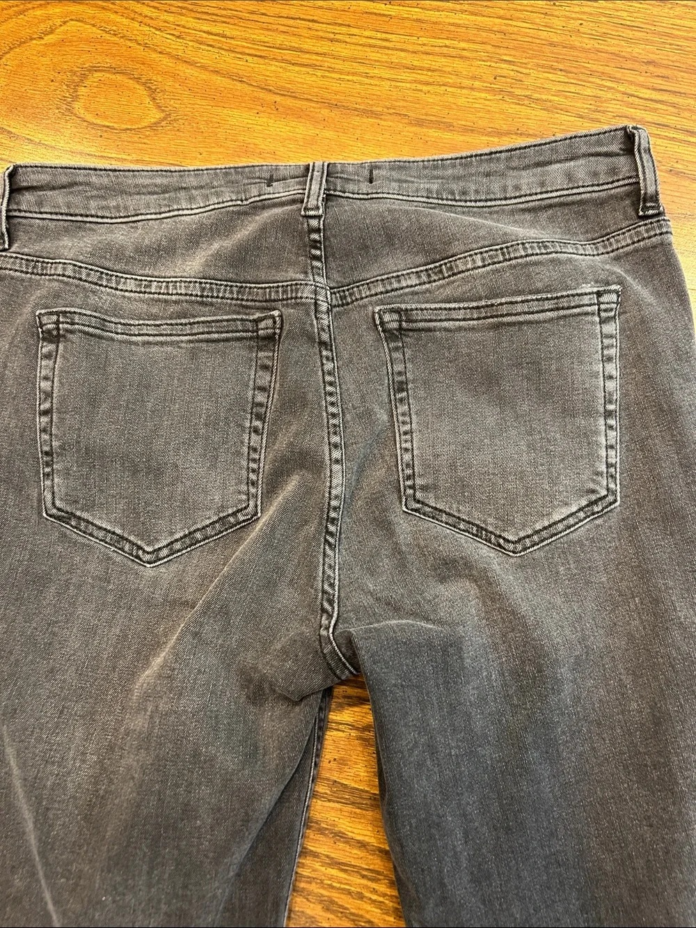 Free People Super Flare High Low Hem Jean